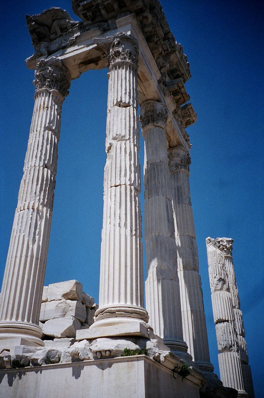 Pergamon Ruinen Fotografie Reiseführer  in der Türkei 