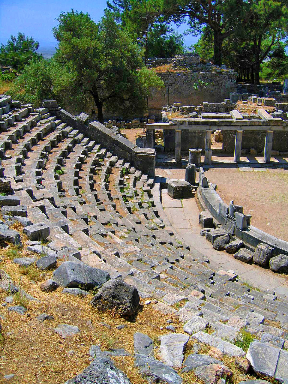 Priene Fotografie Sehenswürdigkeit  