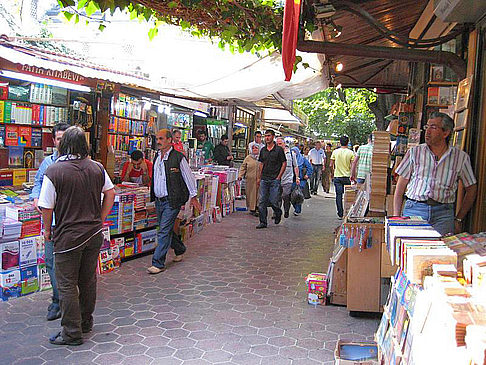 Bücherbasar Istanbul Foto Sehenswürdigkeit  