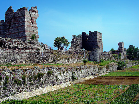 Theodosianische Mauer Foto Attraktion  