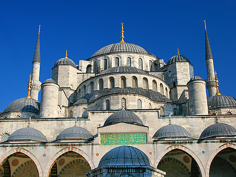 Blaue Moschee Fotografie Sehenswürdigkeit  