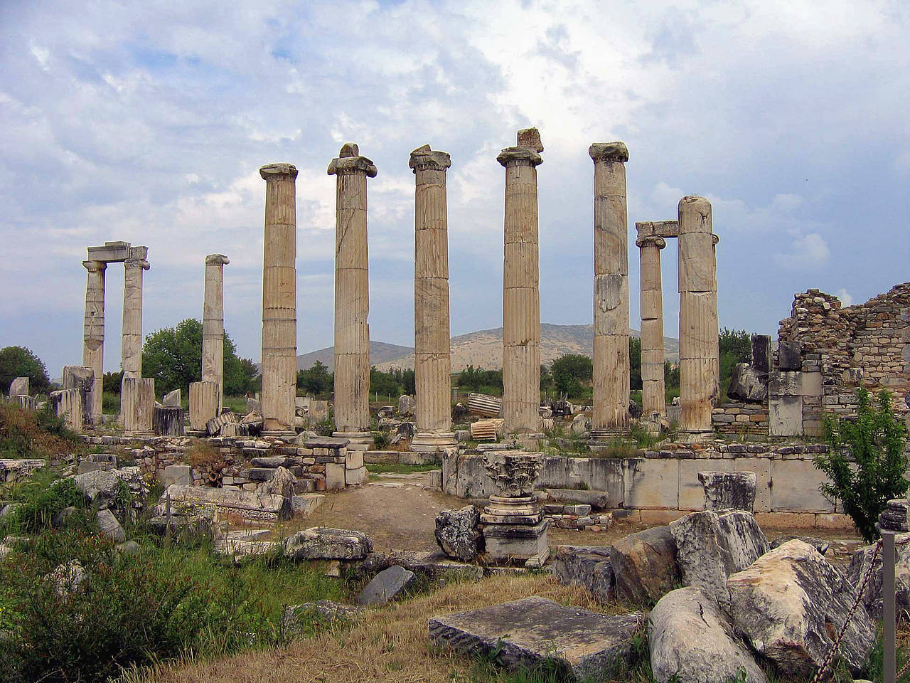 Aphroditetempel Aphrodisias Foto 