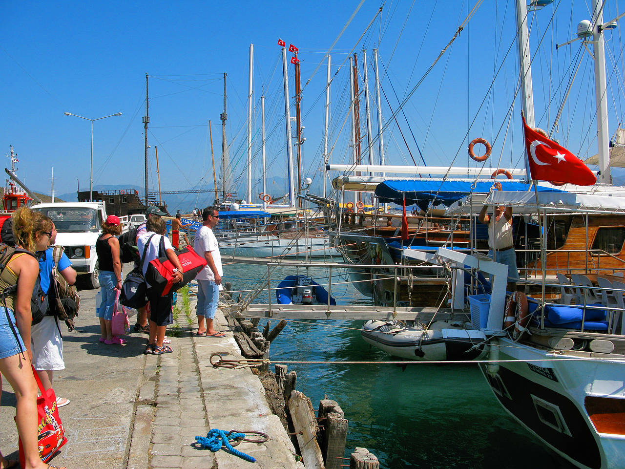 Foto Felsengräber von Fethiye - Fethiye