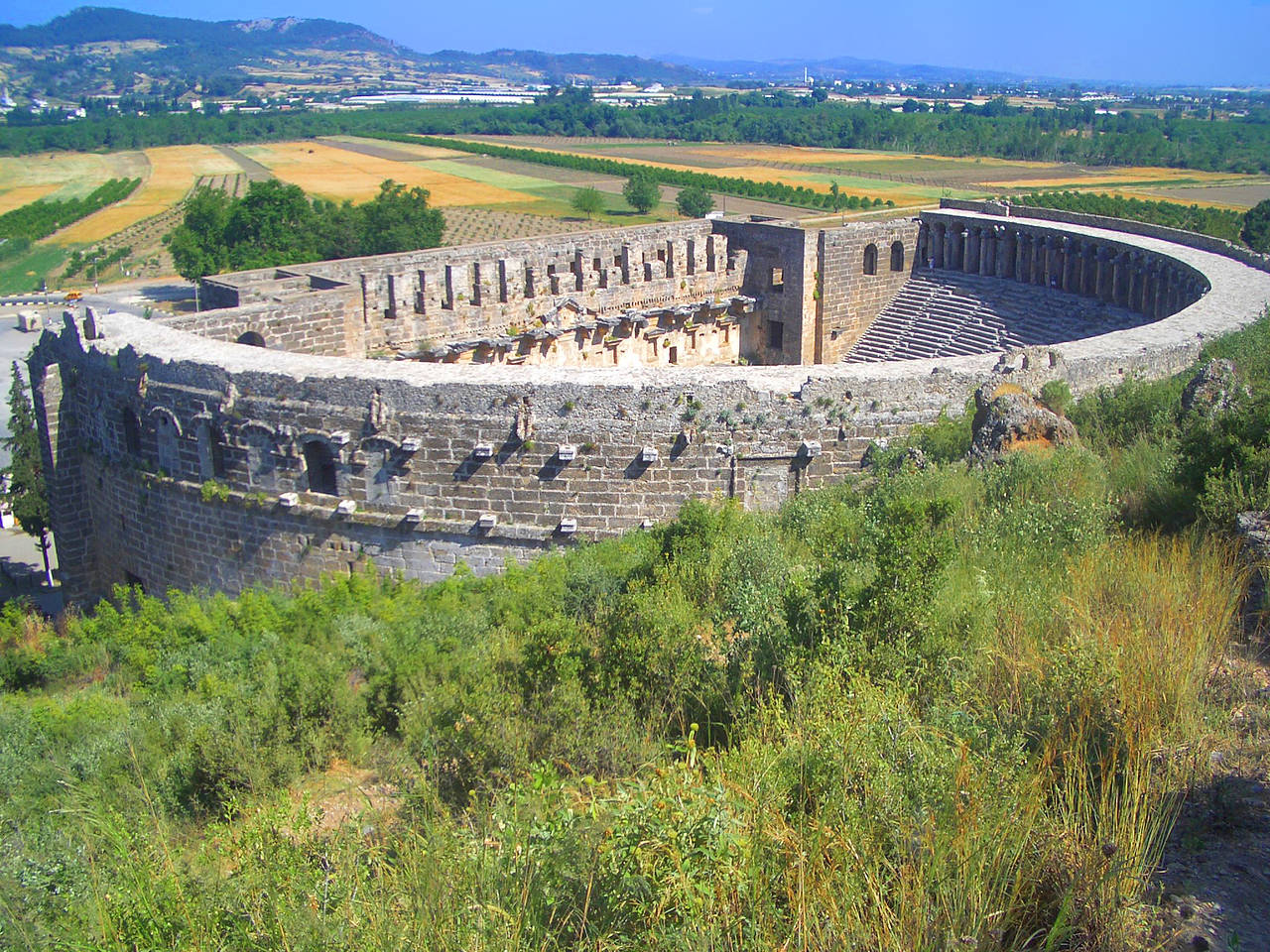 Aspendos Antikes Theater Foto 