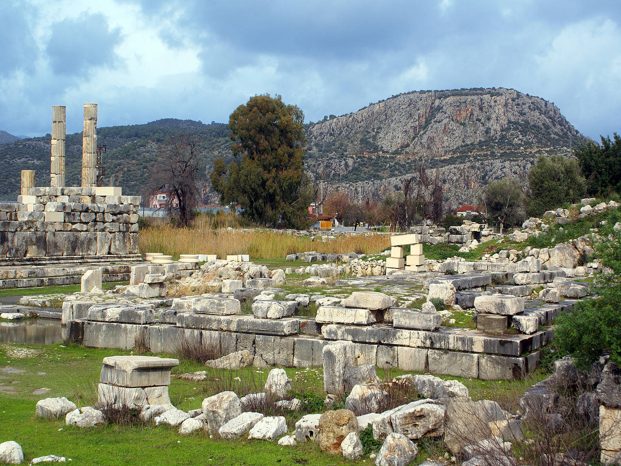 Foto Tempelbezirk Xanthos - Kalkan