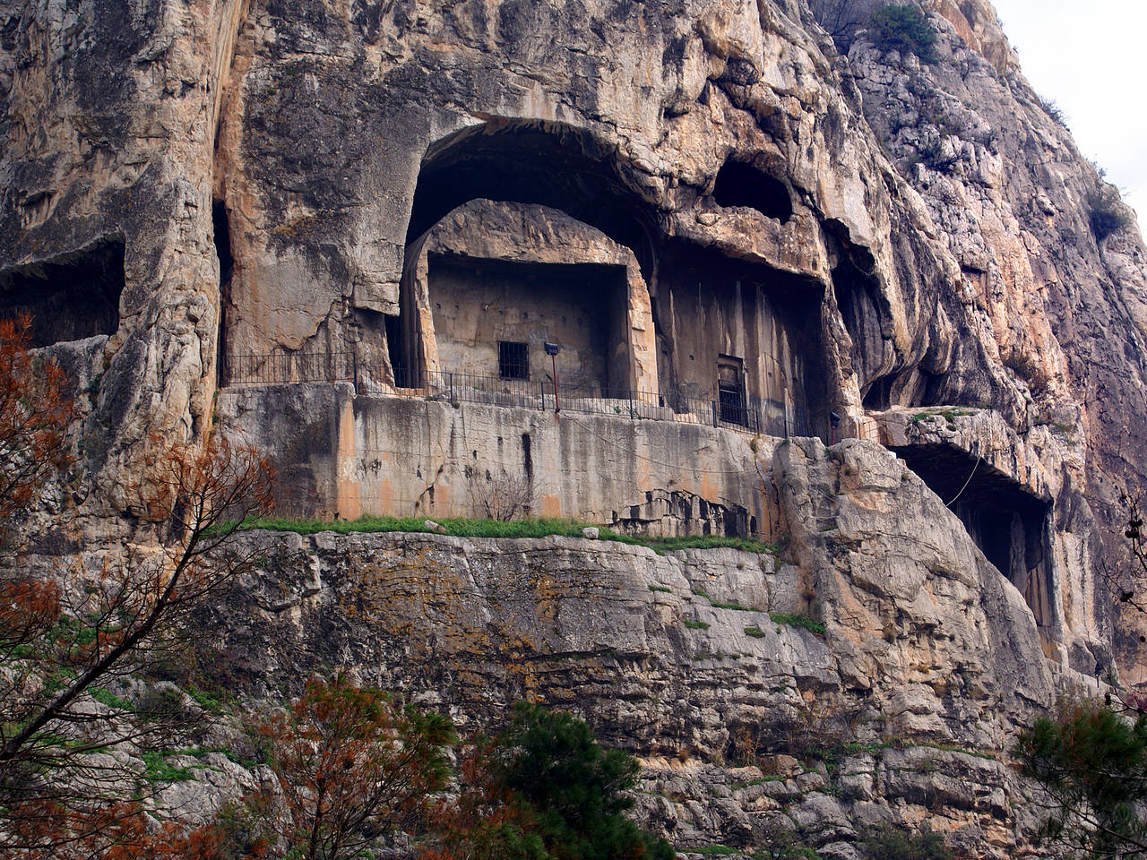 Amasya Felsengräber Foto 